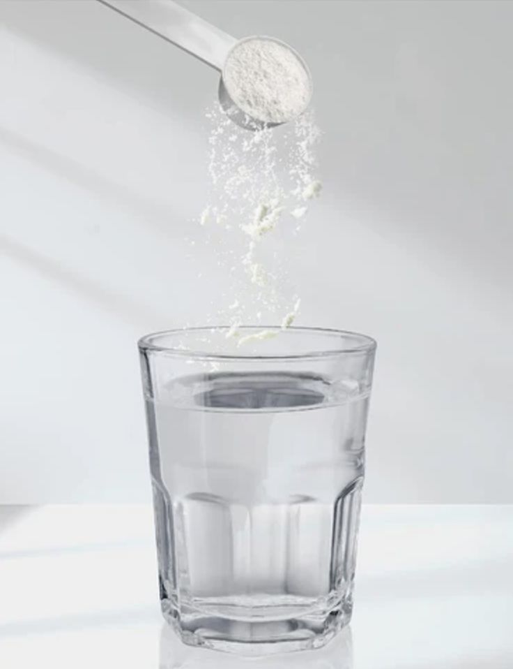 Kreatin i mesanje sa vodom