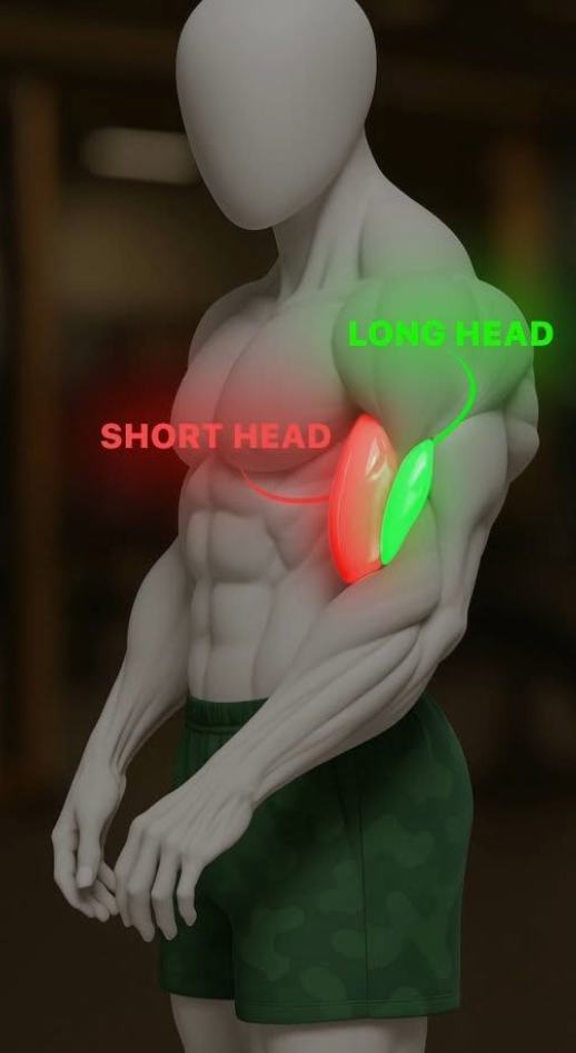 Biceps Long Head, and Short Head